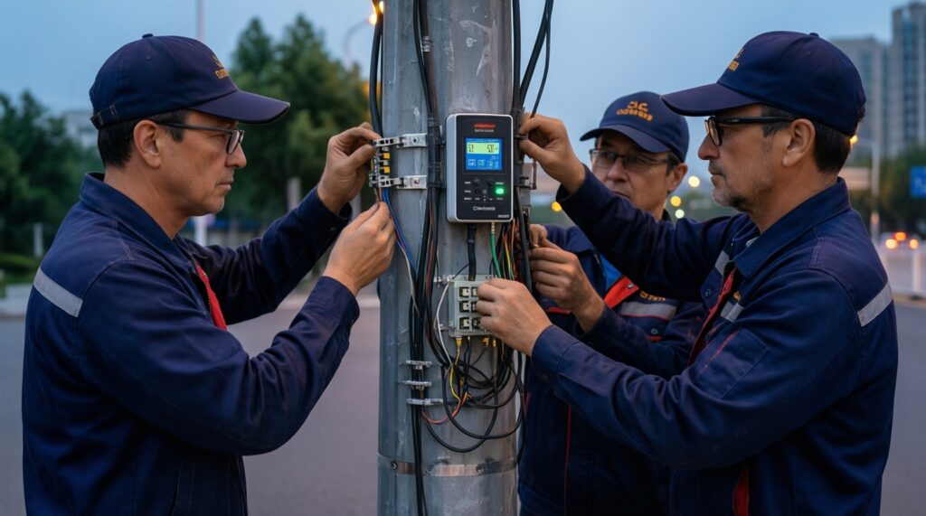 Городская среда и безопасность: освещение улиц, камеры,